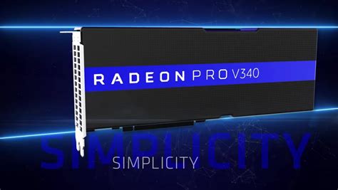 AMD Launches Dual Vega Radeon Pro V340 Graphics Card KitGuru