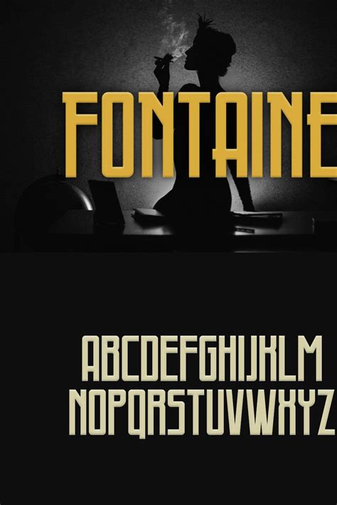 Fontaine Typeface – MasterBundles