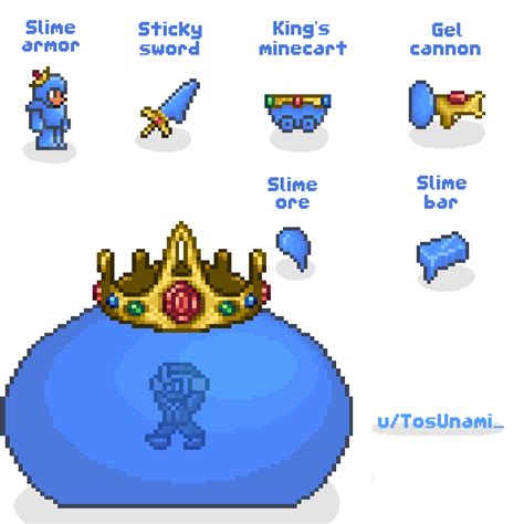 I Made More King Slime Drops Rterraria