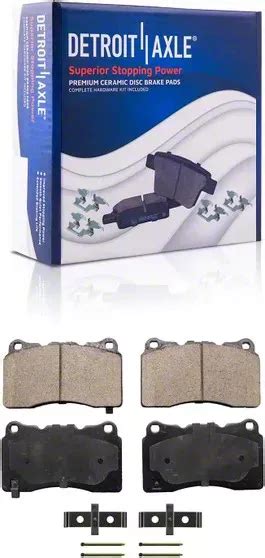 Corvette Ceramic Brake Pads Front Pair 14 19 Corvette C7 Stingray W