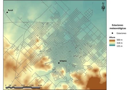 Ubicaci N De Las Estaciones Meteorol Gicas Fuente Elaborado Por