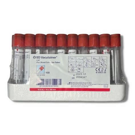 BD Vacutainer Venous Blood Collection Tube Serum Tube 56 OFF