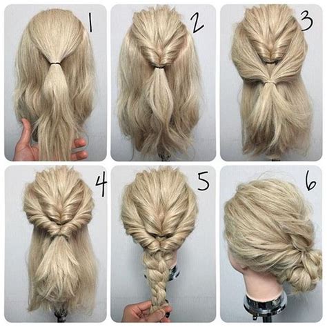 60 Easy Step By Step Hair Tutorials For Long Medium Short Hair Her