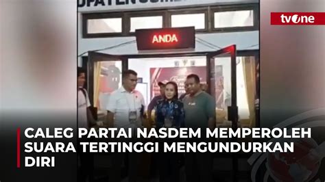 Caleg Nasdem Ratu Wulla Mengundurkan Diri Terima Kasih Sudah Mendukung