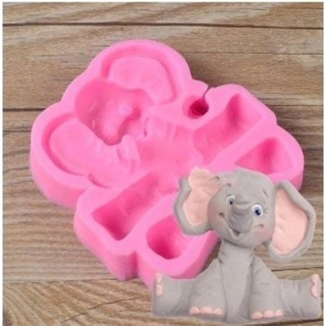 Molde Silicone Elefante Mercadolivre