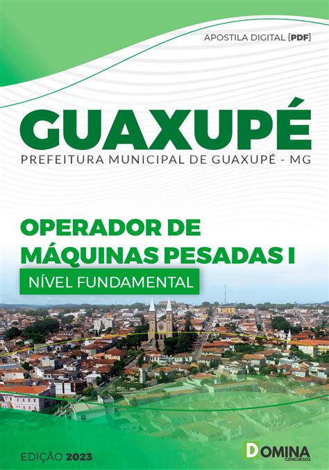 Apostila Guaxupé 23 Op Máquinas Pesadas I Domina