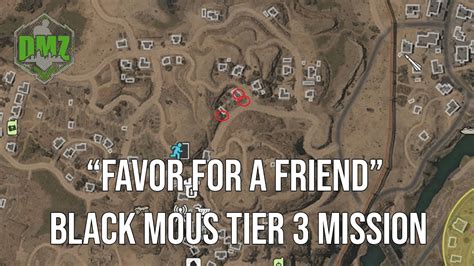 Season Dmz Favor For A Friend Black Mous Tier Mission Youtube