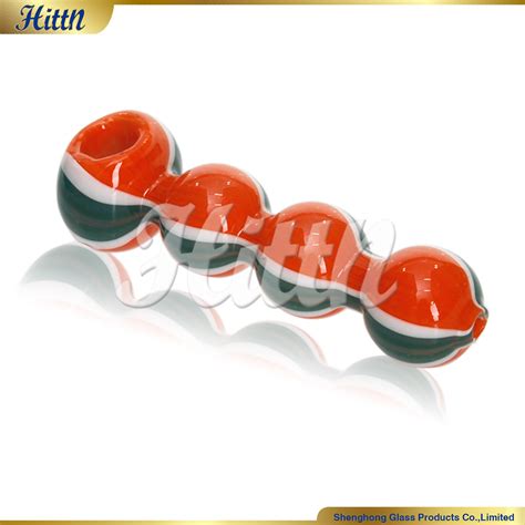 Smoke Shop Wholesale 5 2 Inches Red Gourd Portable High Borosilicate Glass Smoking Pipe Chillums