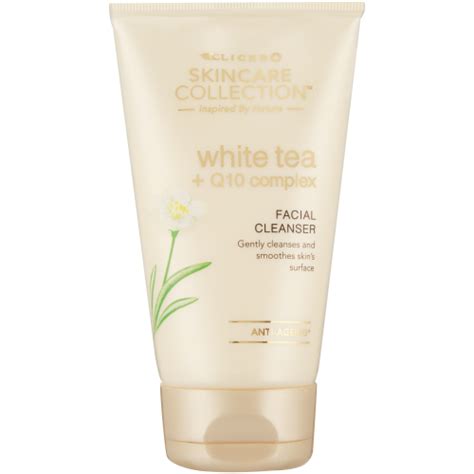 Clicks Skincare Collection White Tea & Q10 Anti-Ageing Facial Cleanse ...
