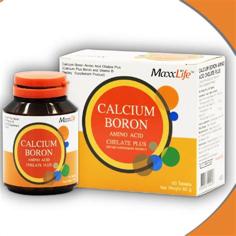 Maxxlife Calcium Boron Amino Acid Chelate Plus