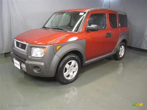 Sunset Orange Pearl Honda Element Ex Awd Photo