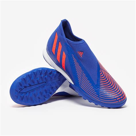 Adidas Predator Edge Laceless Tf Bleu Hi Res Turbo Bleu Hi Res