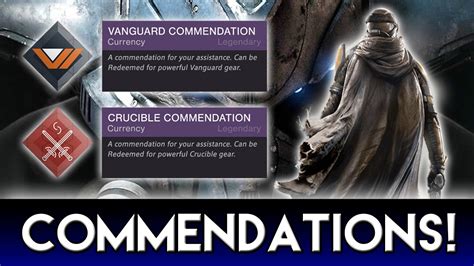 Commendations What S Their Use In The House Of Wolves Dlc Destiny