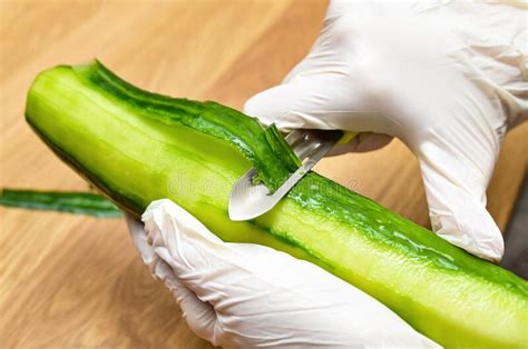 Pepino Pepino Estilo De Vida Saludable Y Concepto De Dieta Imagen De
