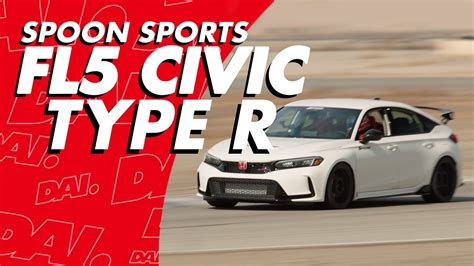 First Drive Spoon Sports FL5 Civic Type R On Buttonwillow Raceway