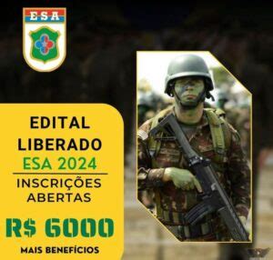 Concurso ESA Escola De Sargentos Das Armas 2024 Concursos Militares