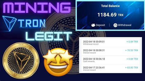 Mining Trx Tercepat 2022 Live Withdraw Faucetpay Mining Tron