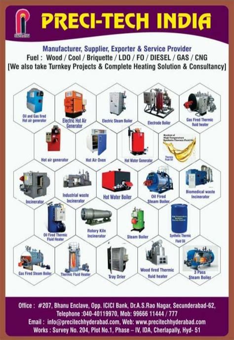 Heating Systems 5 Kva Wood Fired Hot Air Generator 3 Phase 440 Volts At 400000 In Hyderabad