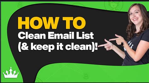 How To Clean Email List And Keep It Clean My Top 3 Tips To A Clean Email