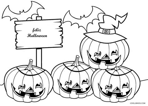 Introducir 76 Imagen Dibujos De Halloween Para Colorear Viaterra Mx