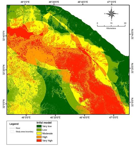 10 Maps Of Flood Susceptibility Using Bivariate Models A Fr B Inval Download Scientific