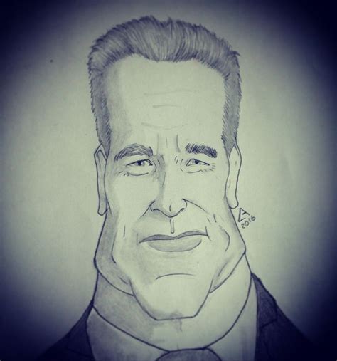 Caricatura Arnold Schwarzenegger Arnold Schwarzenegger