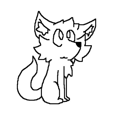 Pixilart Deviantart Page Doll Fox Base By Skypupperz