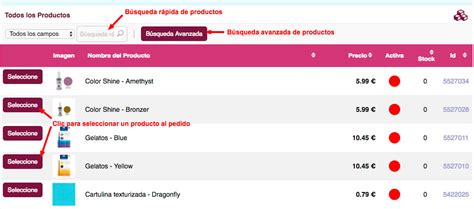 Editar Los Pedidos Realizados En Tienda Online A Adir O Eliminar