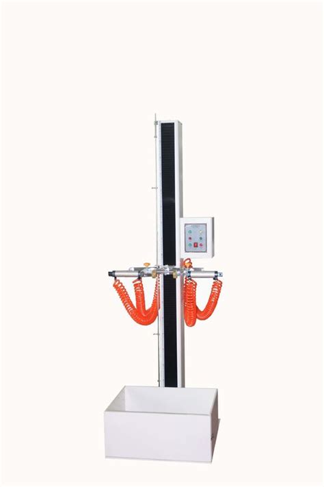 ISO2008 SS304 Battery Free Fall Drop Tester With Pneumatic Gripping