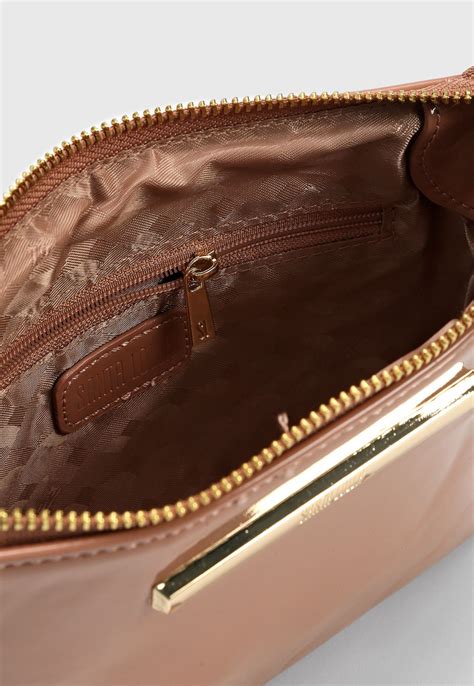 Bolsa Santa Lolla Verniz Nude Compre Agora Dafiti Brasil