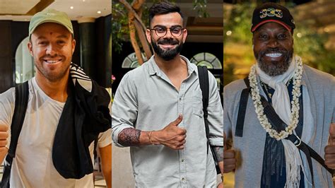 IPL 2023: Virat Kohli, AB de Villiers and Chris Gayle arrive in Bengaluru to attend 'RCB Unbox ...