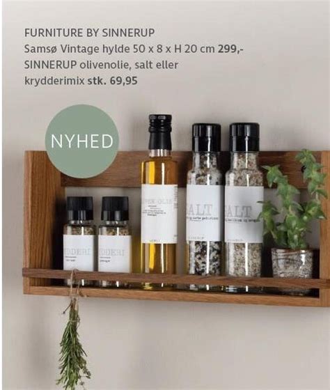 Sams Vintage Hylde El Olivenolie Salt El Krydderimix Tilbud Hos