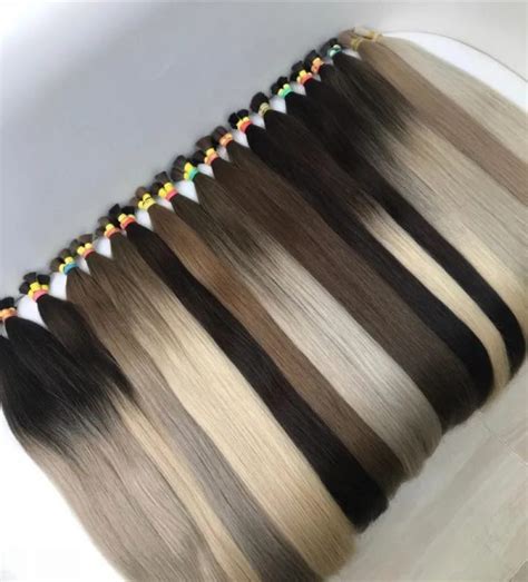 Bulk Straight Hair Super Hight Quality Colorful Vietnam Hair Extension