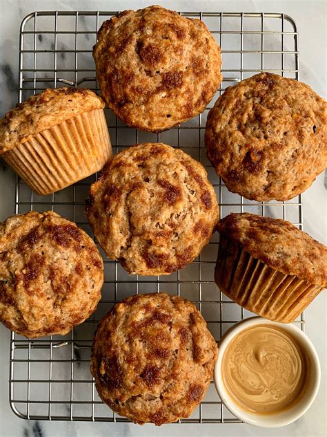 Vegan Cinnamon Roll Banana Bread Muffins RachLmansfield