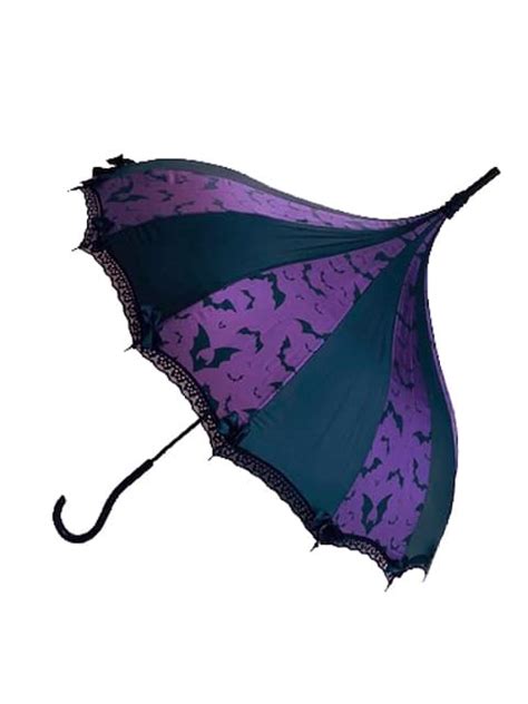 Purple Bat Parasol Umbrella 100 Brand New High Quality