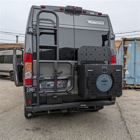 Rover Vans Rear Door Ladder Tire Carrier For Ram Promaster Vans