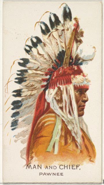 Striker, Apache, from the American Indian Chiefs series (N2) for Allen ...