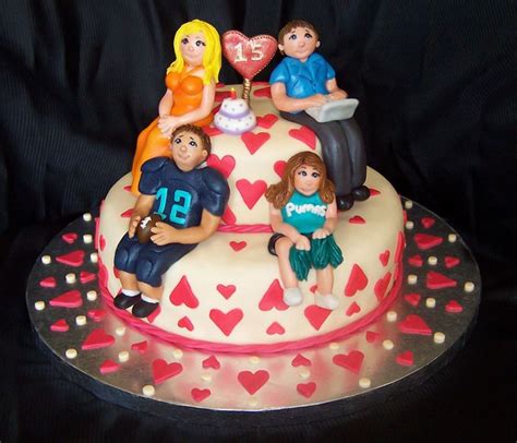 15 Year Anniversary Cake - CakeCentral.com