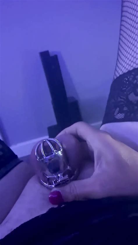 Caged And Cumming American Shemale Masturbation Masturbation Porn Xhamster