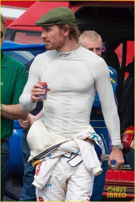 Michael Fassbender Wears Skintight Top While Racing Cars Michael Fassbender Michael Race Cars