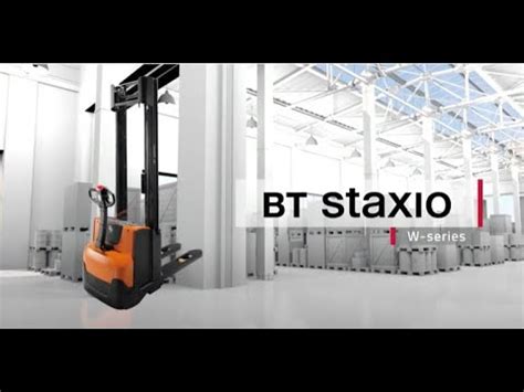 Toyota Staxio W Series Walkie Stackers Youtube