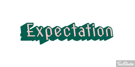 Expectation Word Animated  Logo Designs