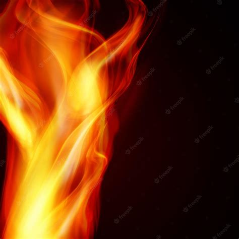 Premium Vector | Abstract fire flames