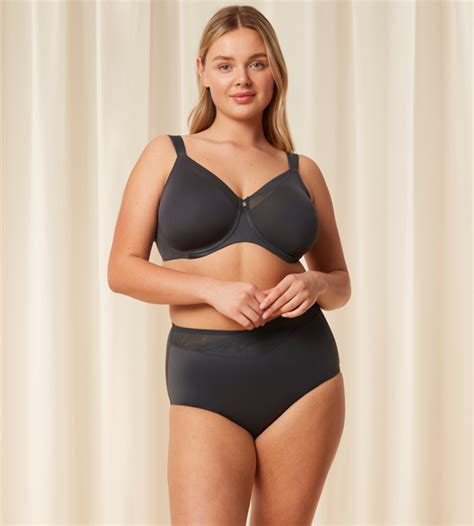 Triumph True Shape Sensation W Sutien Minimizer Gri Triumph Store