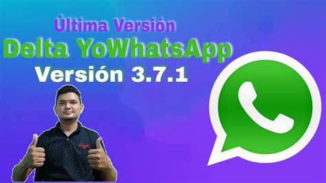 Ltima Versi N Delta Yowhatsapp Extremo Youtube