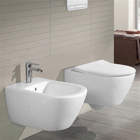 Унитаз подвесной Villeroy&Boch Subway 2.0 5614R201 с сиденьем (Soft Close)