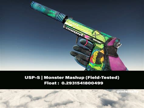 USP S Monster Mashup FT CSGO SKINS KNIVES Video Gaming Gaming