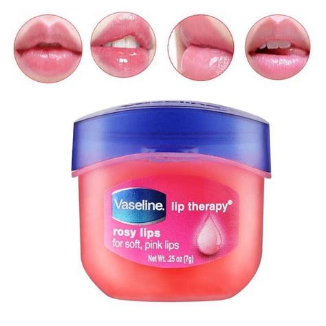 Sáp Dưỡng Môi Vaseline Lip Therapy Rosy Lips 7g Mỹ Màu Hồng Lyo