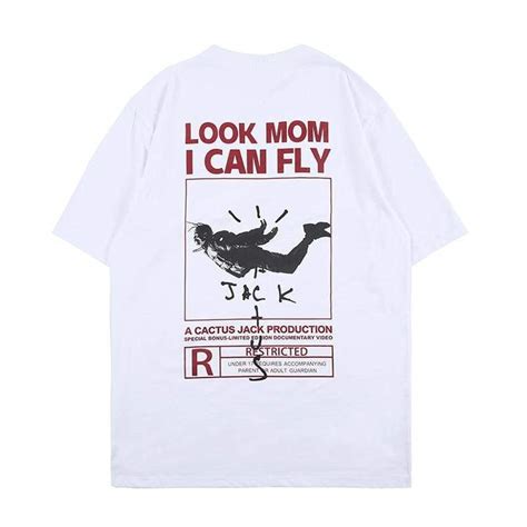 Cactus Jack Look Mum I Can Fly T Shirt Streetgarm