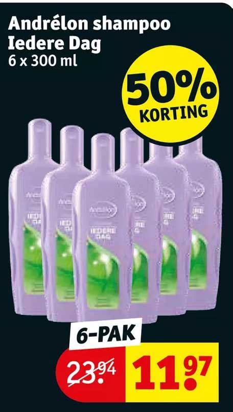 Andr Lon Shampoo Iedere Dag Aanbieding Bij Kruidvat Folders Nl